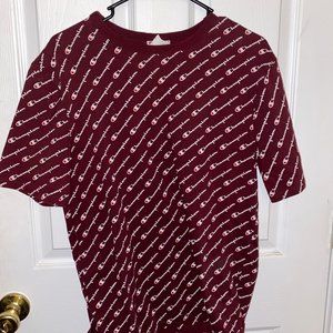 Red Champion Tee
